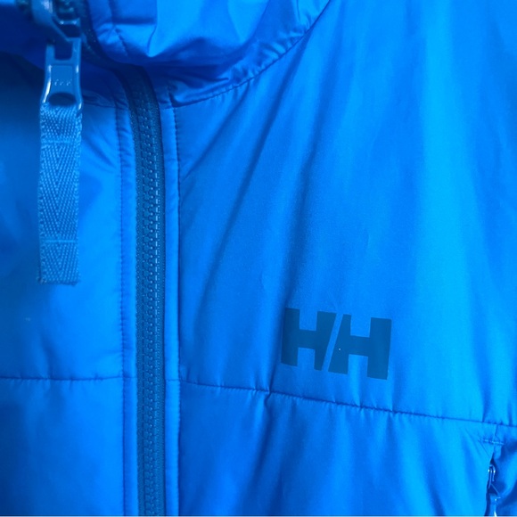 Helly Hansen Regulate Midlayer Jacket Blue SZ M Lightweight Gorpcore Outdoor Ski - Picture 5 of 13